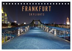 Frankfurt Skylights 2024 (Tischkalender 2024 DIN A5 quer), CALVENDO Monatskalender - Pavlowsky Photography, Markus