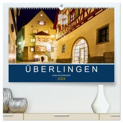 Überlingen - Oase am Bodensee (hochwertiger Premium Wandkalender 2024 DIN A2 quer), Kunstdruck in Hochglanz