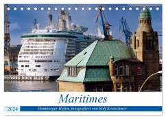 Maritimes. Hamburger Hafen, fotografiert von Ralf Kretschmer (Tischkalender 2024 DIN A5 quer), CALVENDO Monatskalender