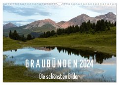 Graubünden 2024 - Die schönsten Bilder (Wandkalender 2024 DIN A3 quer), CALVENDO Monatskalender - Mathis, Armin