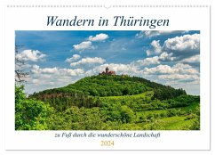 Wandern in Thüringen (Wandkalender 2024 DIN A2 quer), CALVENDO Monatskalender - Stollmann, Michael