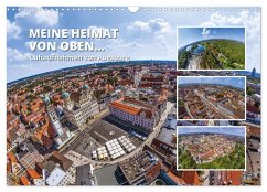 Meine Heimat von oben - Luftbilder von Augsburg (Wandkalender 2024 DIN A3 quer), CALVENDO Monatskalender - Calvendo