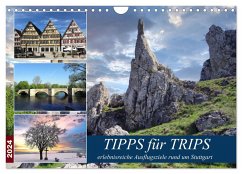 Tipps für Trips (Wandkalender 2024 DIN A4 quer), CALVENDO Monatskalender
