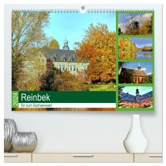 Reinbek, Tor zum Sachsenwald (hochwertiger Premium Wandkalender 2024 DIN A2 quer), Kunstdruck in Hochglanz - Stempel, Christoph