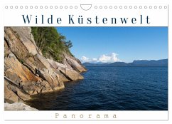 Wilde Küstenwelt - Panorama (Wandkalender 2024 DIN A4 quer), CALVENDO Monatskalender