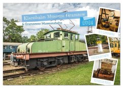 Eisenbahn Museum Gramzow (Wandkalender 2024 DIN A2 quer), CALVENDO Monatskalender