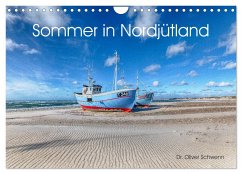 Sommer in Nordjütland (Wandkalender 2024 DIN A4 quer), CALVENDO Monatskalender - Schwenn, Oliver