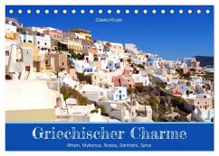 Griechischer Charme (Tischkalender 2024 DIN A5 quer), CALVENDO Monatskalender