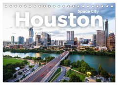 Houston - Space City (Tischkalender 2024 DIN A5 quer), CALVENDO Monatskalender - Scott, M.