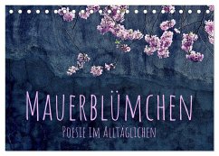 Mauerblümchen - Poesie im Alltäglichen (Tischkalender 2024 DIN A5 quer), CALVENDO Monatskalender