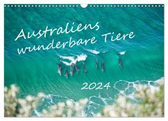 Australiens wunderbare Tiere (Wandkalender 2024 DIN A3 quer), CALVENDO Monatskalender
