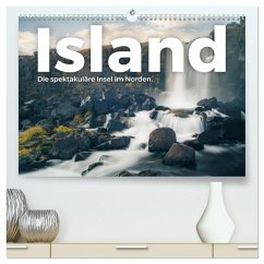 Island - Die spektakuläre Insel im Norden. (hochwertiger Premium Wandkalender 2024 DIN A2 quer), Kunstdruck in Hochglanz