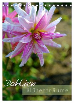 Dahlien - Blütenträume (Tischkalender 2024 DIN A5 hoch), CALVENDO Monatskalender - Kröll, Ulrike