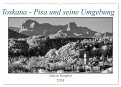 Toskana - Pisa und seine Umgebung (Wandkalender 2024 DIN A2 quer), CALVENDO Monatskalender - Borghini, Simone