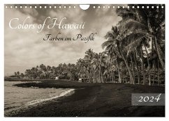 Colors of Hawaii - Farben im Pazifik (Wandkalender 2024 DIN A4 quer), CALVENDO Monatskalender - Krauss - www.lavaflow.de, Florian