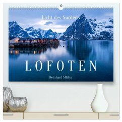Licht des Nordens - LOFOTEN (hochwertiger Premium Wandkalender 2024 DIN A2 quer), Kunstdruck in Hochglanz