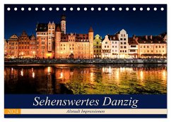 Sehenswertes Danzig (Tischkalender 2024 DIN A5 quer), CALVENDO Monatskalender