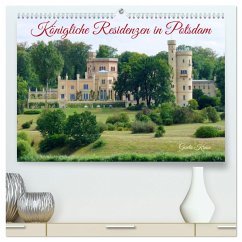 Königliche Residenzen in Potsdam (hochwertiger Premium Wandkalender 2024 DIN A2 quer), Kunstdruck in Hochglanz