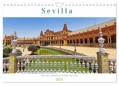 Sevilla, eine der schönsten Städte der Welt (Wandkalender 2024 DIN A4 quer), CALVENDO Monatskalender - Michalzik, Paul