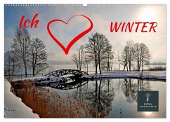 Ich liebe Winter (Wandkalender 2024 DIN A2 quer), CALVENDO Monatskalender - Roder, Peter
