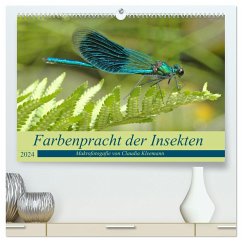 Farbenpracht der Insekten (hochwertiger Premium Wandkalender 2024 DIN A2 quer), Kunstdruck in Hochglanz - Kleemann, Claudia