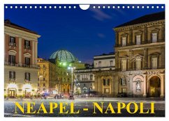 Neapel - Napoli (Wandkalender 2024 DIN A4 quer), CALVENDO Monatskalender - Caccia, Enrico