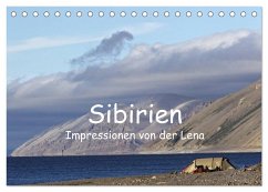 Sibirien- Impressionen von der Lena (Tischkalender 2024 DIN A5 quer), CALVENDO Monatskalender