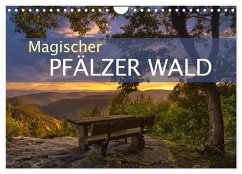 Magischer Pfälzer Wald (Wandkalender 2024 DIN A4 quer), CALVENDO Monatskalender