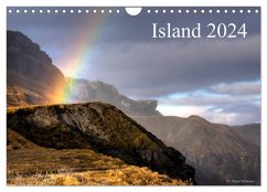 Island 2024 (Wandkalender 2024 DIN A4 quer), CALVENDO Monatskalender - Oliver Schwenn, Dr.