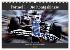 Formel 1 - Die Königsklasse (Wandkalender 2024 DIN A3 quer), CALVENDO Monatskalender