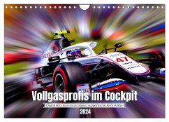 Vollgasprofis im Cockpit (Wandkalender 2024 DIN A4 quer), CALVENDO Monatskalender