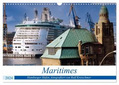 Maritimes. Hamburger Hafen, fotografiert von Ralf Kretschmer (Wandkalender 2024 DIN A3 quer), CALVENDO Monatskalender - Kretschmer, Ralf