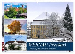 Wernau (Neckar), eine sympathische Stadt im Fokus (Wandkalender 2024 DIN A2 quer), CALVENDO Monatskalender