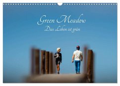 Green Meadow - Das Leben ist grün (Wandkalender 2024 DIN A3 quer), CALVENDO Monatskalender - Konieczka, Andreas