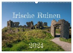 Irische Ruinen (Wandkalender 2024 DIN A3 quer), CALVENDO Monatskalender