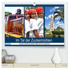 Im Tal der Zuckermühlen - Kubas Weltkulturerbe Valle de los Ingenios (hochwertiger Premium Wandkalender 2024 DIN A2 quer), Kunstdruck in Hochglanz