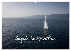 Segeln in Kroatien (Wandkalender 2024 DIN A2 quer), CALVENDO Monatskalender