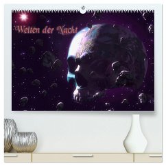 Welten der Nacht ¿ Gothic und Dark Art (hochwertiger Premium Wandkalender 2024 DIN A2 quer), Kunstdruck in Hochglanz