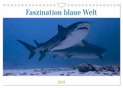 Faszination blaue Welt (Wandkalender 2024 DIN A4 quer), CALVENDO Monatskalender - Schulz, Peter