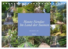 Haute-Nendaz- Im Land der Suonen (Tischkalender 2024 DIN A5 quer), CALVENDO Monatskalender