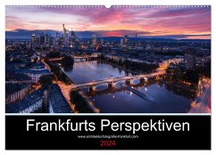 Frankfurts Perspektiven (Wandkalender 2024 DIN A2 quer), CALVENDO Monatskalender