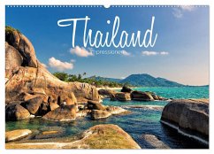 Thailand Impressionen (Wandkalender 2024 DIN A2 quer), CALVENDO Monatskalender