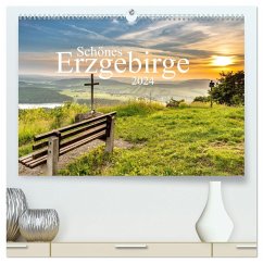 Schönes Erzgebirge (hochwertiger Premium Wandkalender 2024 DIN A2 quer), Kunstdruck in Hochglanz