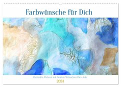 Farbwünsche für Dich (Wandkalender 2024 DIN A2 quer), CALVENDO Monatskalender