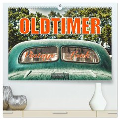 Oldtimer - Vintage Look (hochwertiger Premium Wandkalender 2024 DIN A2 quer), Kunstdruck in Hochglanz