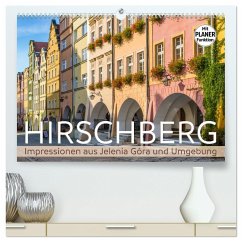 HIRSCHBERG Impressionen aus Jelenia Góra und Umgebung (hochwertiger Premium Wandkalender 2024 DIN A2 quer), Kunstdruck in Hochglanz - Viola, Melanie
