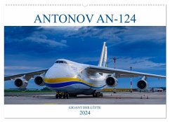 ANTONOV 124 (Wandkalender 2024 DIN A2 quer), CALVENDO Monatskalender