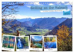 Golling an der Salzach (Wandkalender 2024 DIN A4 quer), CALVENDO Monatskalender