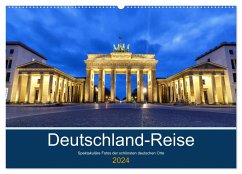 Deutschland-Reise (Wandkalender 2024 DIN A2 quer), CALVENDO Monatskalender