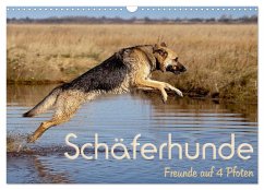Schäferhunde - Freunde auf 4 Pfoten (Wandkalender 2024 DIN A3 quer), CALVENDO Monatskalender